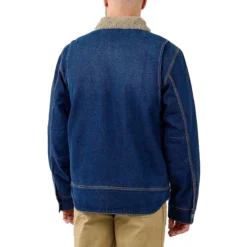 Carhartt Relaxed Fit Denim Sherpa-Lined Jacket - Men's