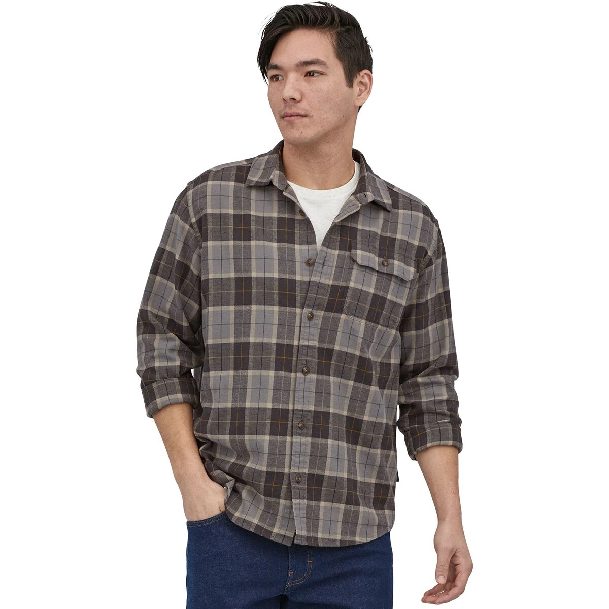 Patagonia Long-Sleeve Cotton In Conversion Fjord Flannel Shirt - Men's - Image 6