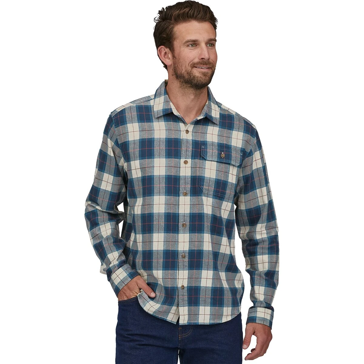 Patagonia Long-Sleeve Cotton In Conversion Fjord Flannel Shirt - Men's - Image 5