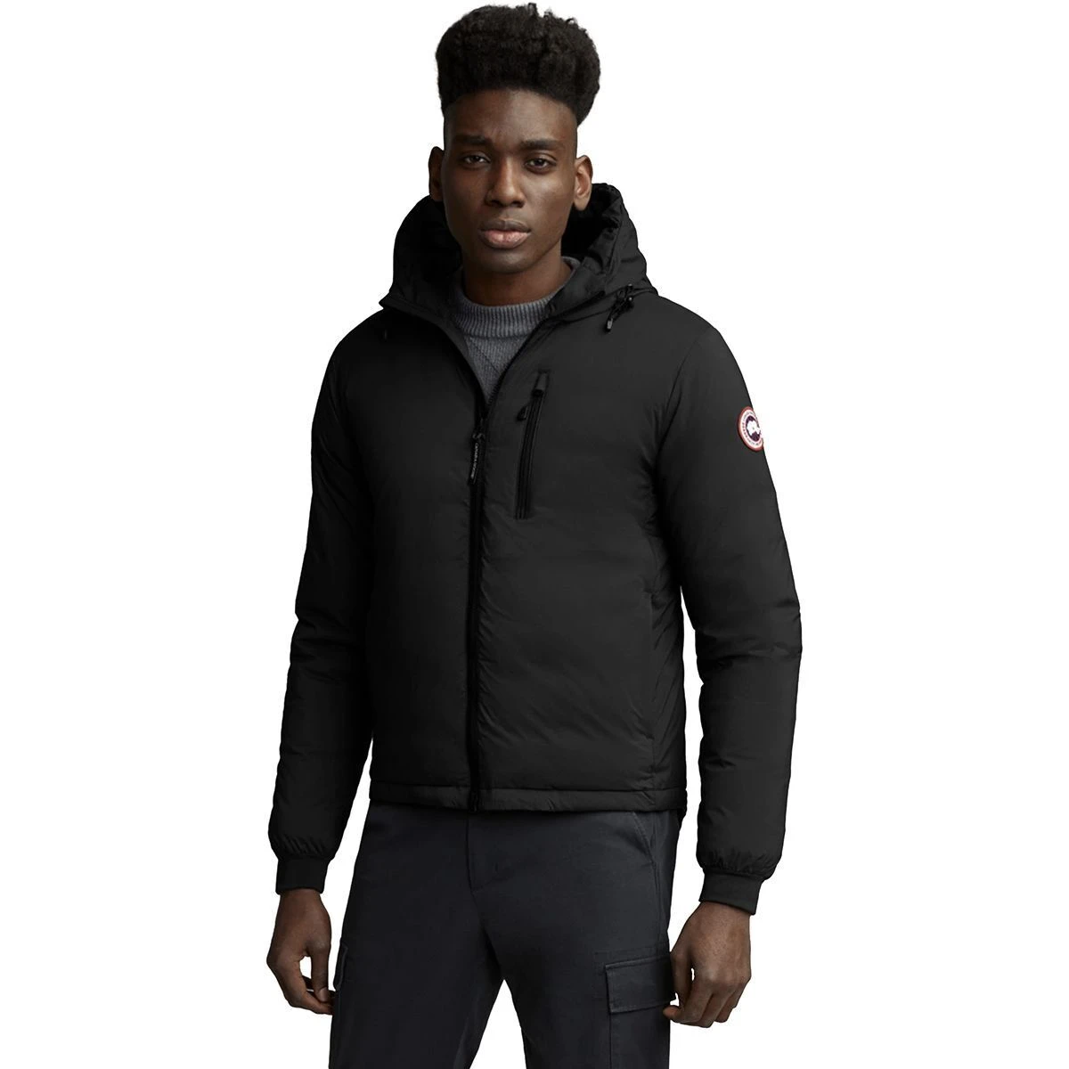 Canada Goose Lodge Matte Finish Down Hooded Jacket - Men's - Image 3