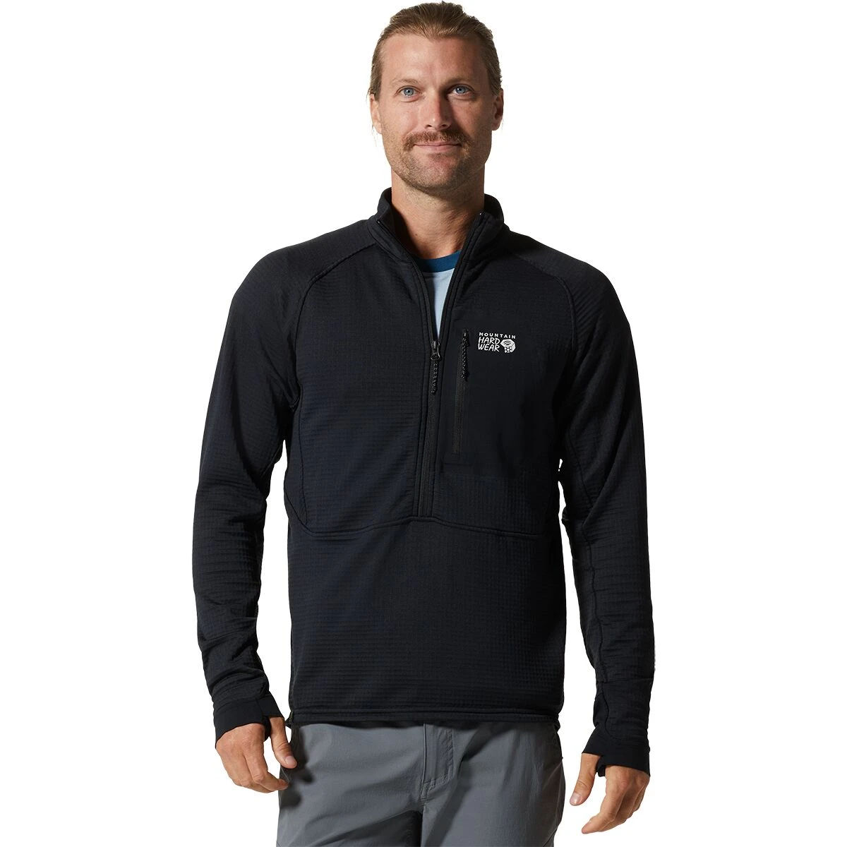 Mountain Hardwear Polartec Power Grid Half-Zip Jacket - Men's - Image 4