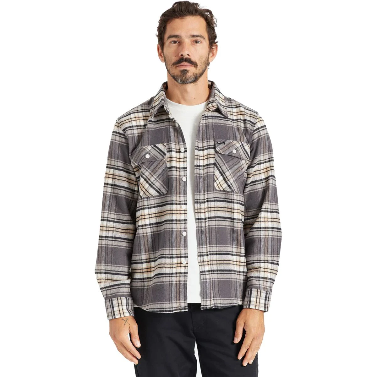 Brixton Bowery Stretch X Flannel Shirt - Men's - Image 11