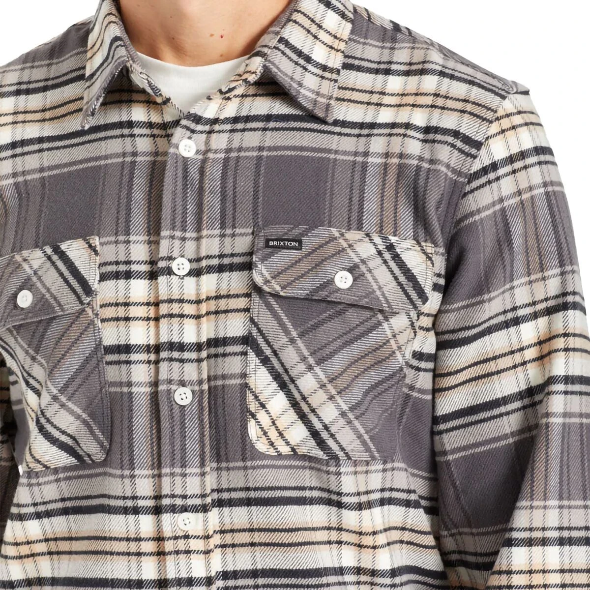 Brixton Bowery Stretch X Flannel Shirt - Men's - Image 10