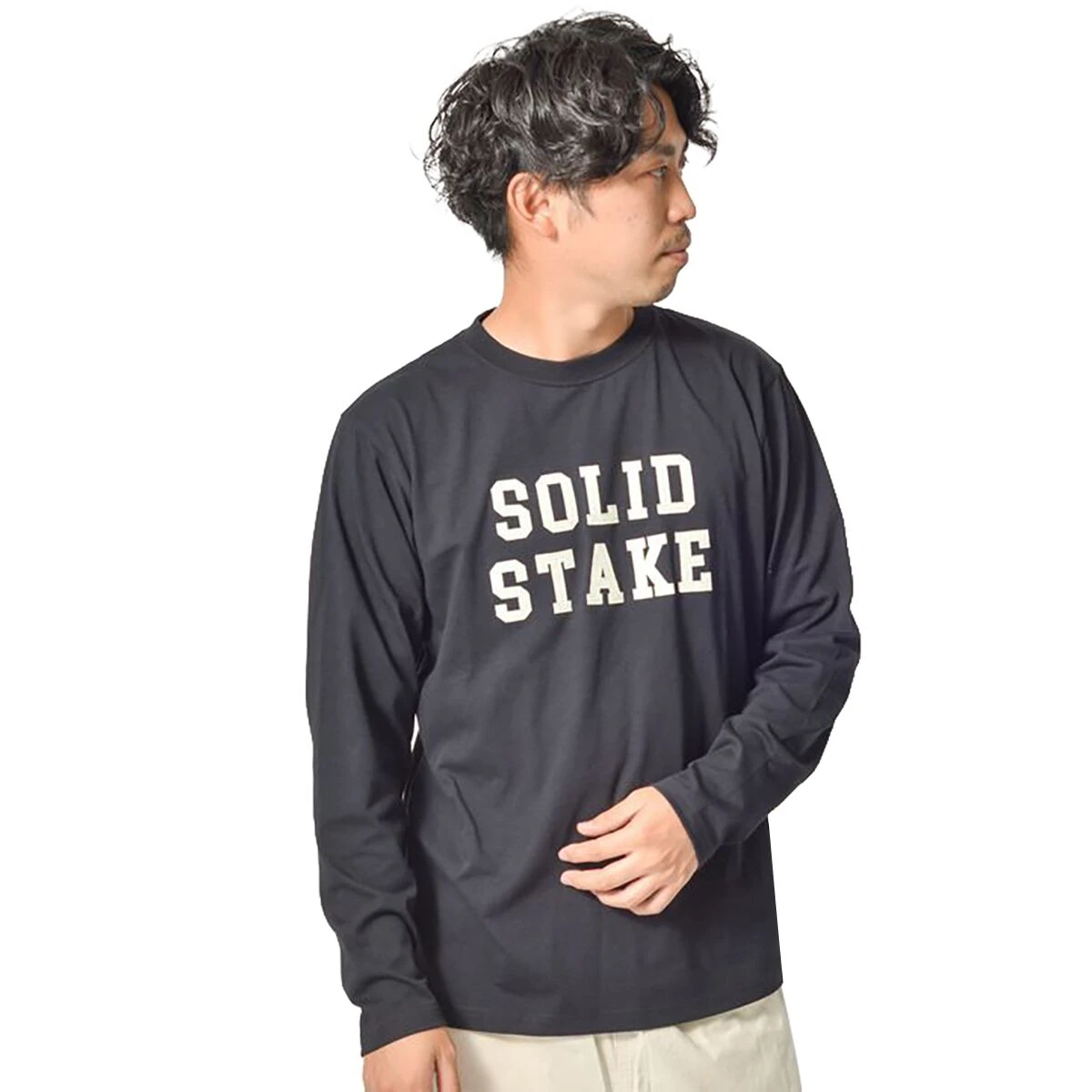 Snow Peak Solid Stake Felt Logo Long-Sleeve T-Shirt - Men's - Image 5