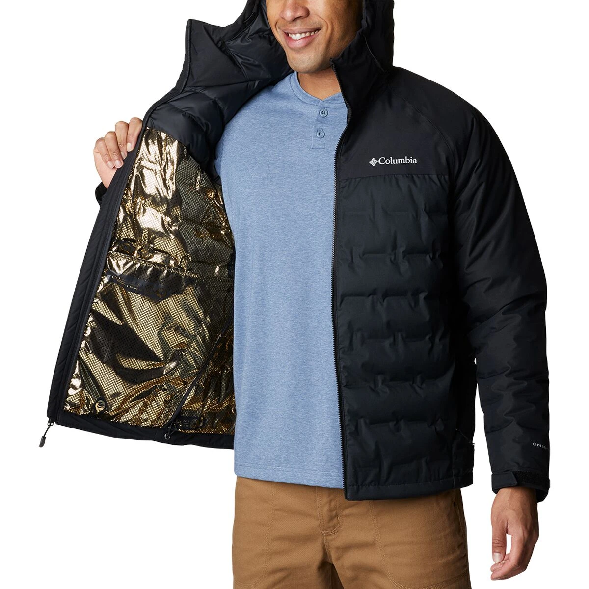 Columbia Grand Trek II Down Hooded Jacket - Men's - Image 4