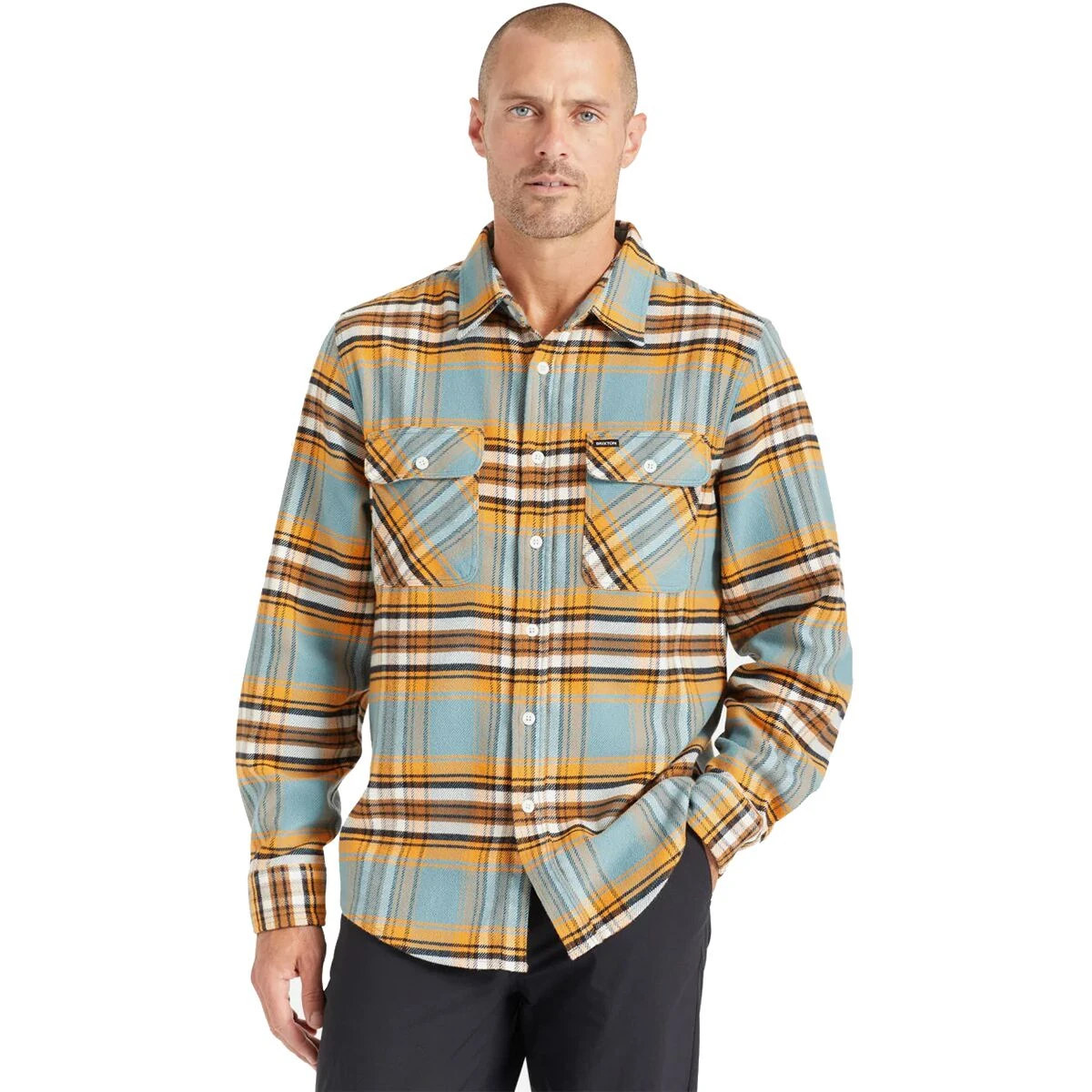 Brixton Bowery Stretch X Flannel Shirt - Men's - Image 3