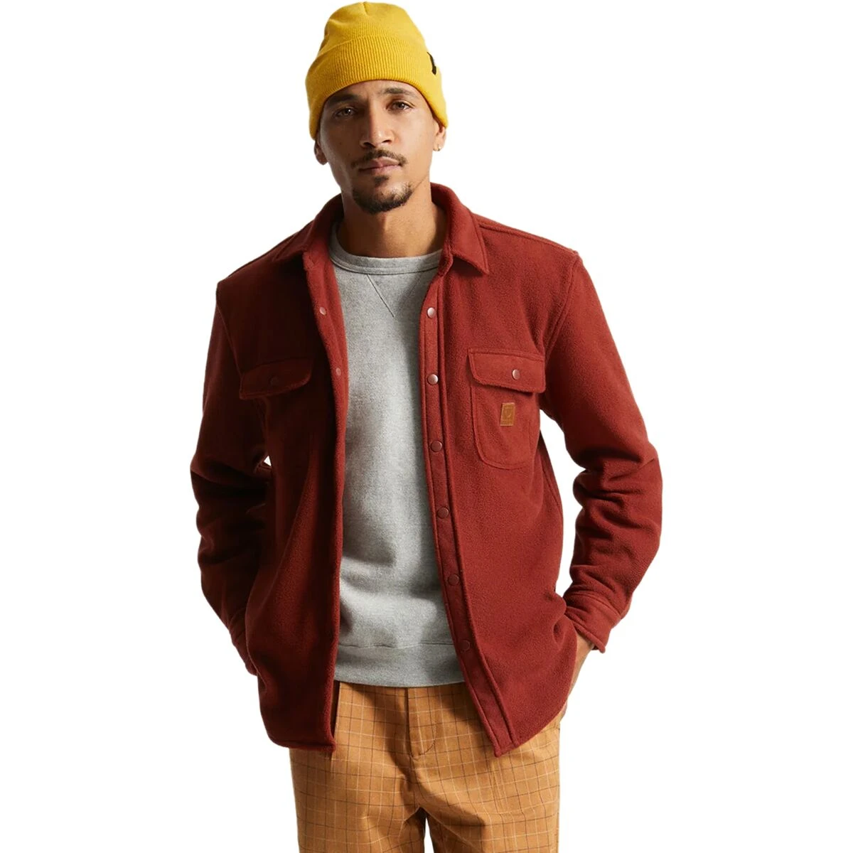 Brixton Bowery Artic Stretch Fleece Shirt - Men's - Image 5