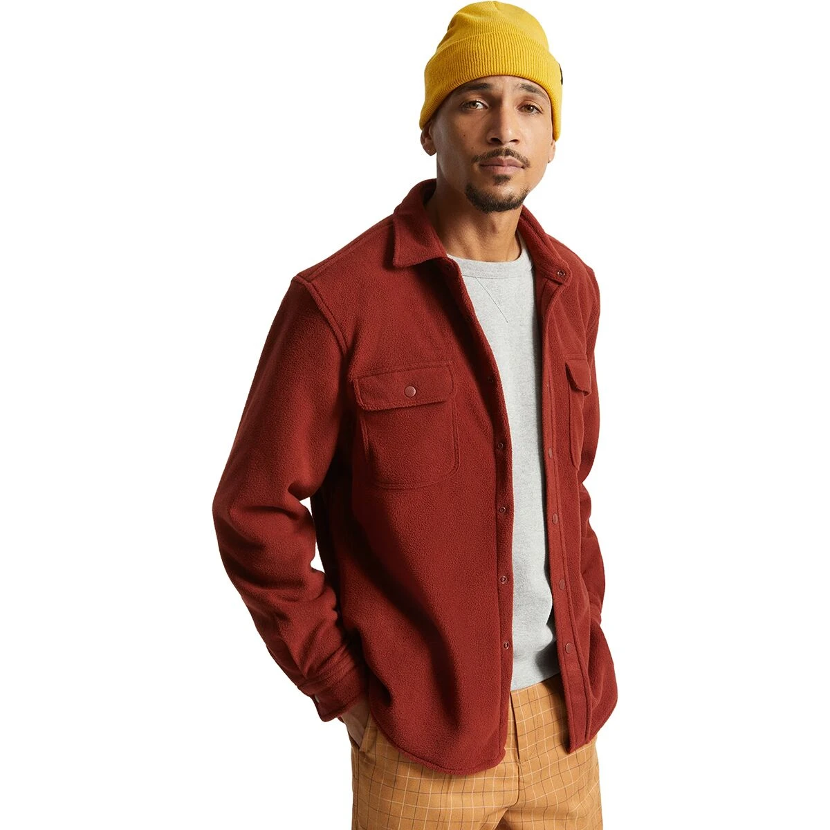 Brixton Bowery Artic Stretch Fleece Shirt - Men's