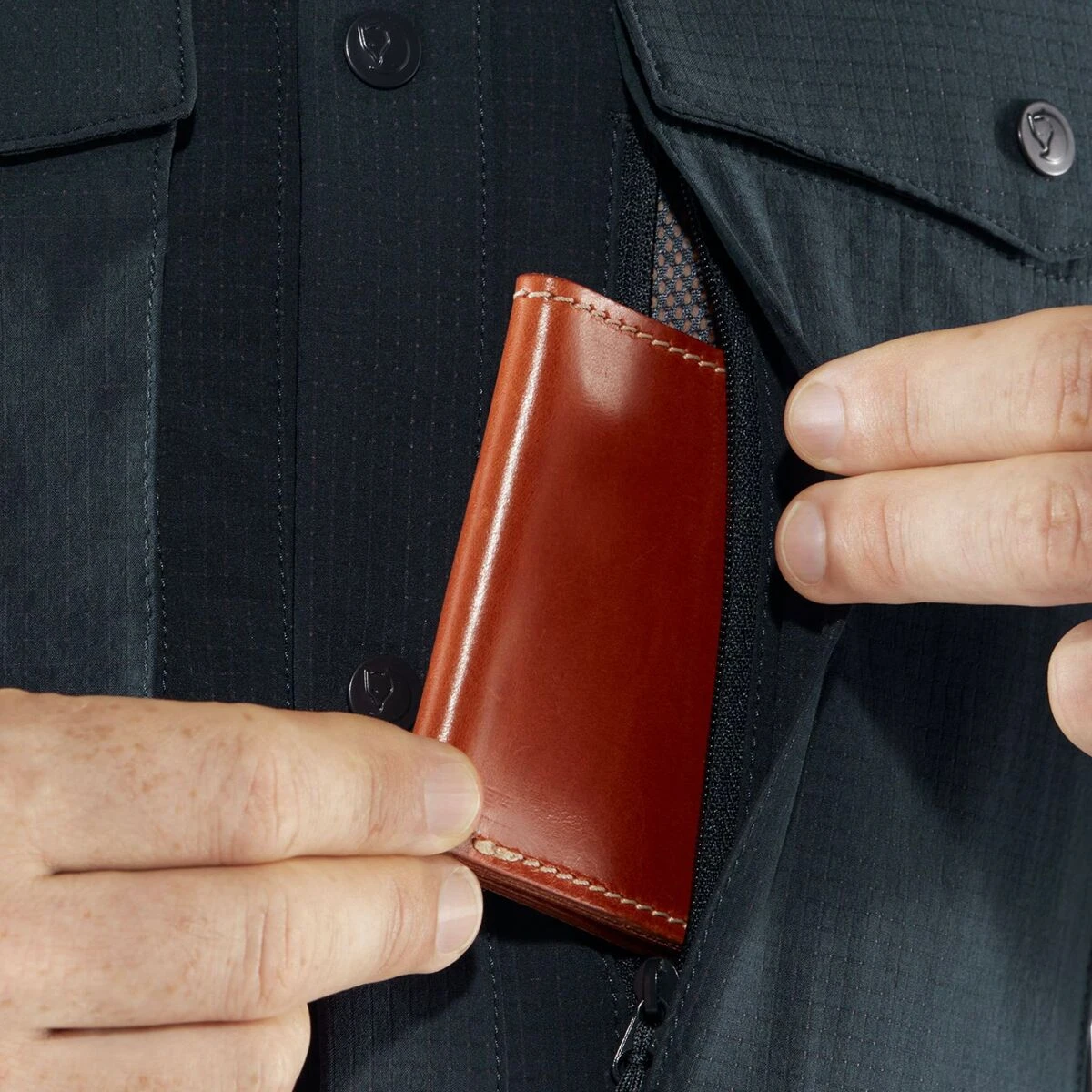 Fjallraven Abisko Trekking Short-Sleeve Shirt - Men's - Image 2