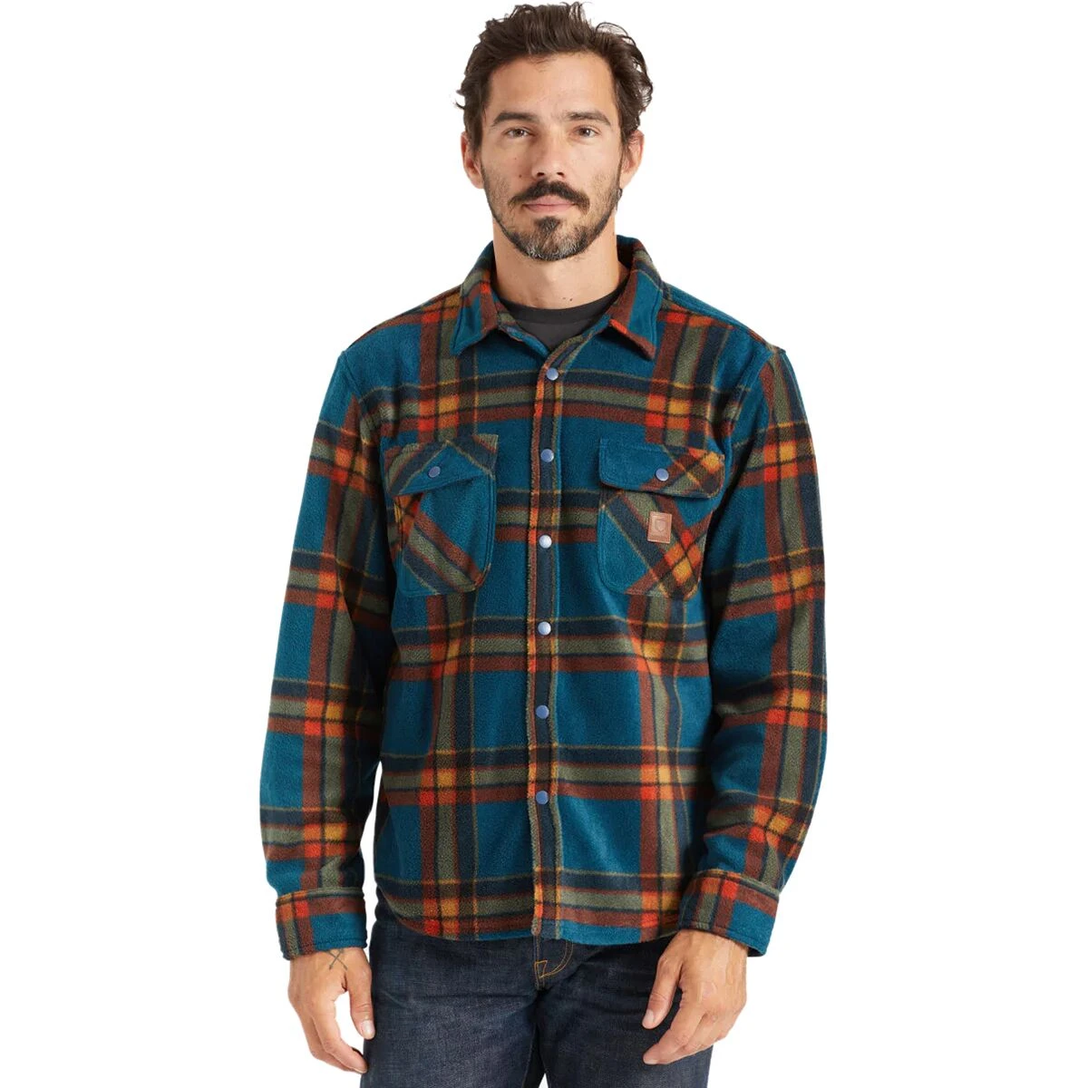Brixton Bowery Artic Stretch Fleece Shirt - Men's - Image 7