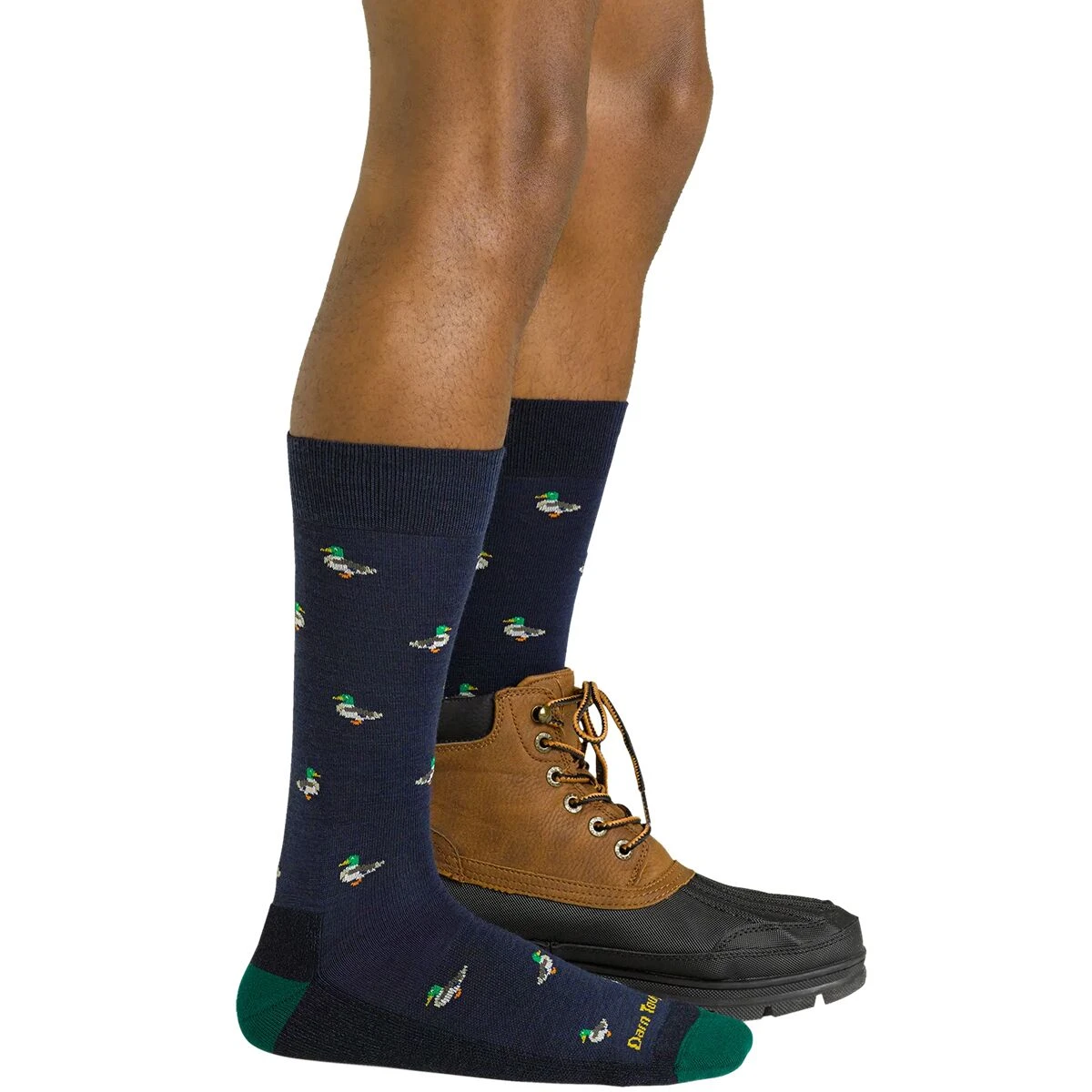 Darn Tough Duck Duck Moose Crew Light Cushion Sock - Image 6