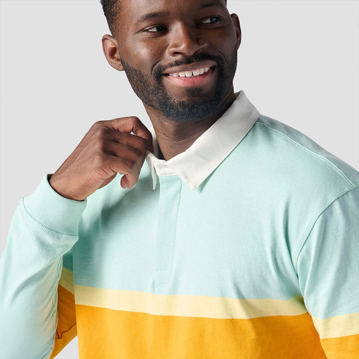 Stoic Long-Sleeve Rugby T-Shirt - Men's - Image 3