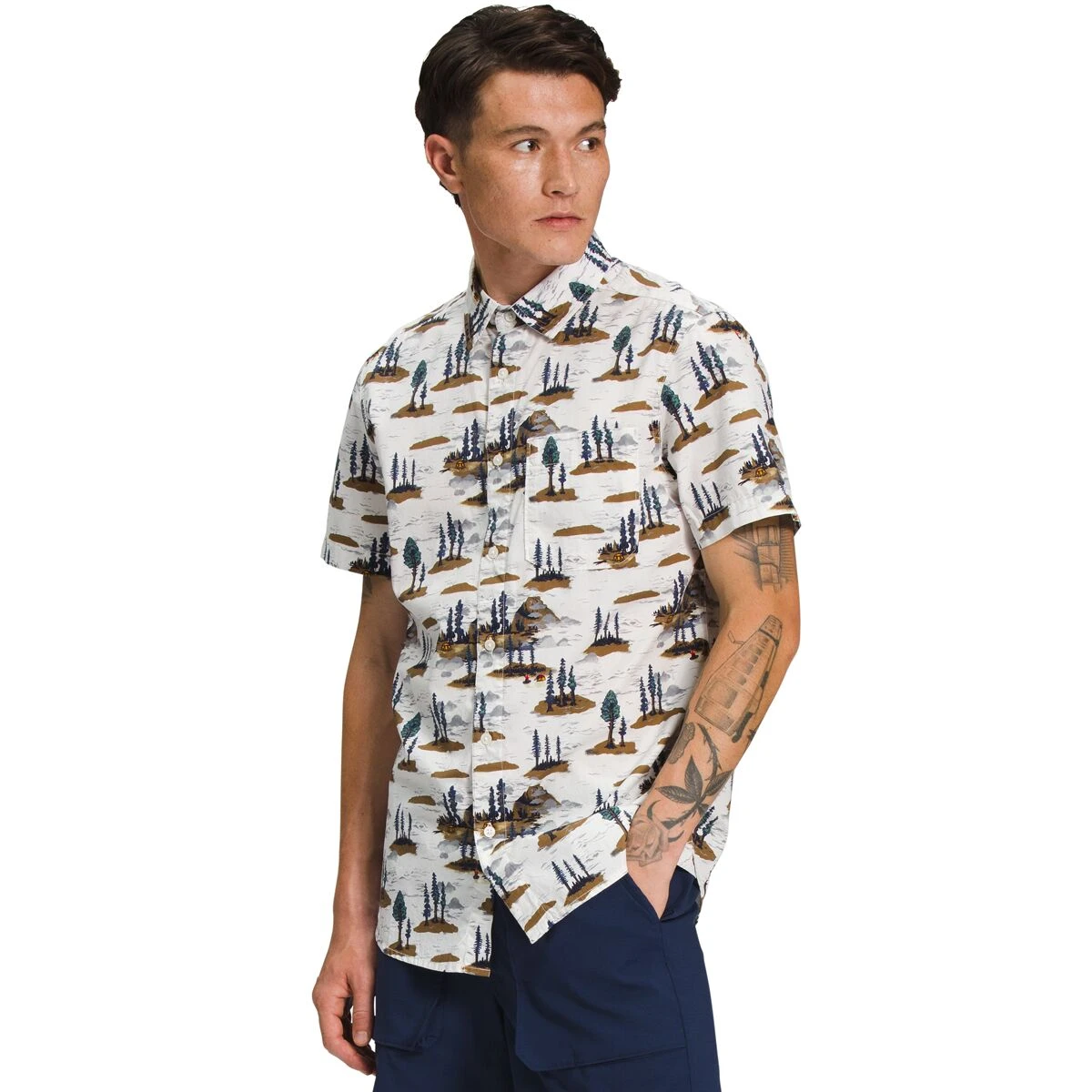 The North Face Short Sleeve Baytrail Pattern Shirt - Men's - Image 3
