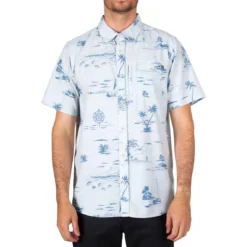 Salty Crew Seafarer Short-Sleeve Tech Woven Shirt - Men's