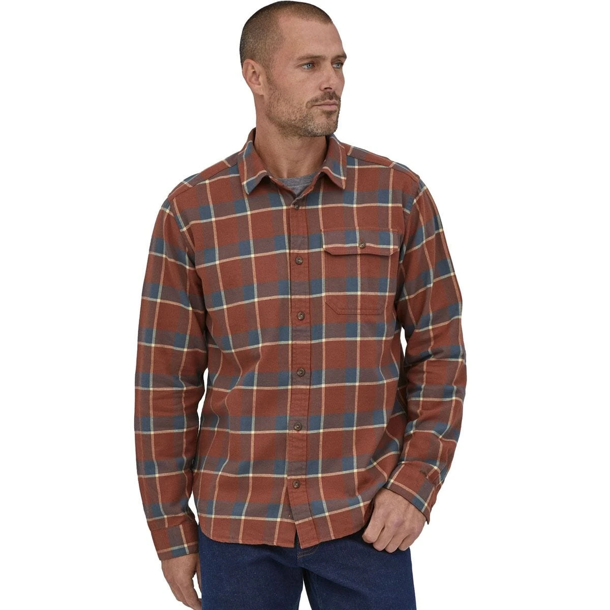 Patagonia Long-Sleeve Cotton In Conversion Fjord Flannel Shirt - Men's - Image 3