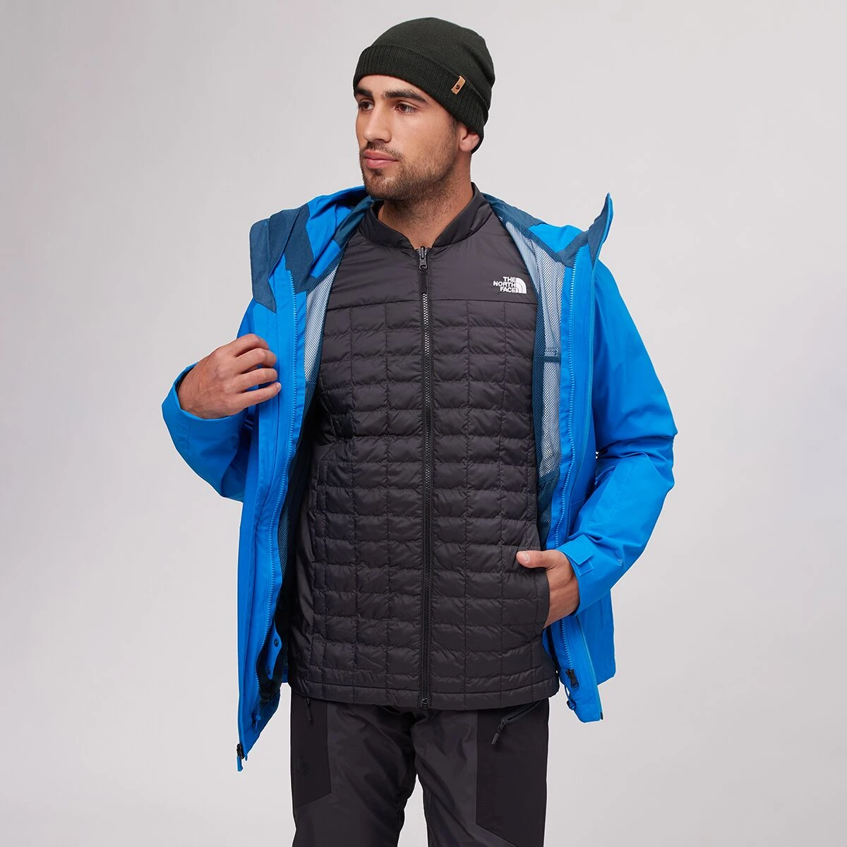 The North Face ThermoBall Eco Snow Triclimate Jacket - Men's - Image 13