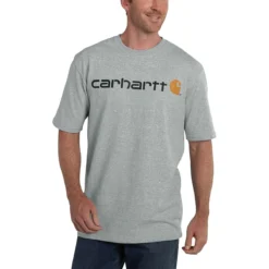 Carhartt Signature Logo Loose Fit Short-Sleeve T-Shirt - Men's