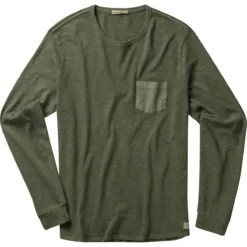 Marine Layer Lassen Heavy Slub Pocket Long-Sleeve Shirt - Men's