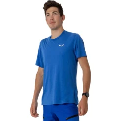 SALEWA Alpine Hemp Logo Short-Sleeve T-Shirt - Men's