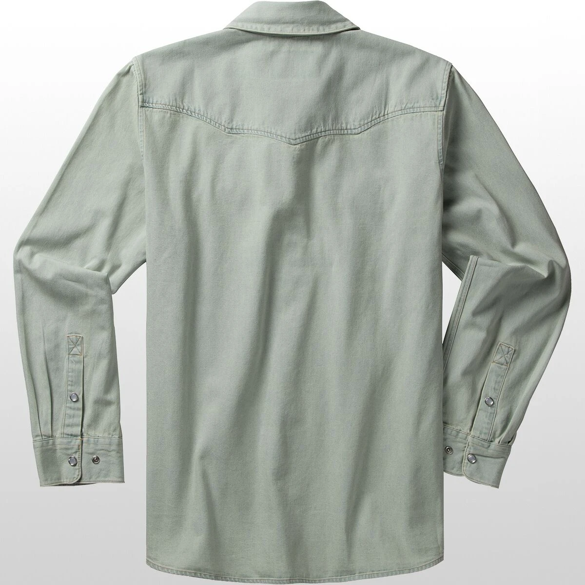 Crosscut Denim Snap Shirt - Men's - Image 4