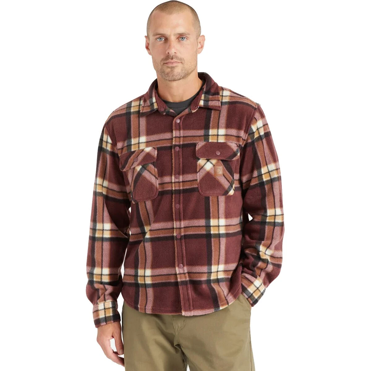 Brixton Bowery Artic Stretch Fleece Shirt - Men's - Image 10