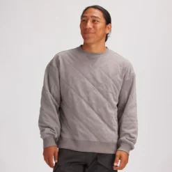 Quilted Crew Sweatshirt - Men's