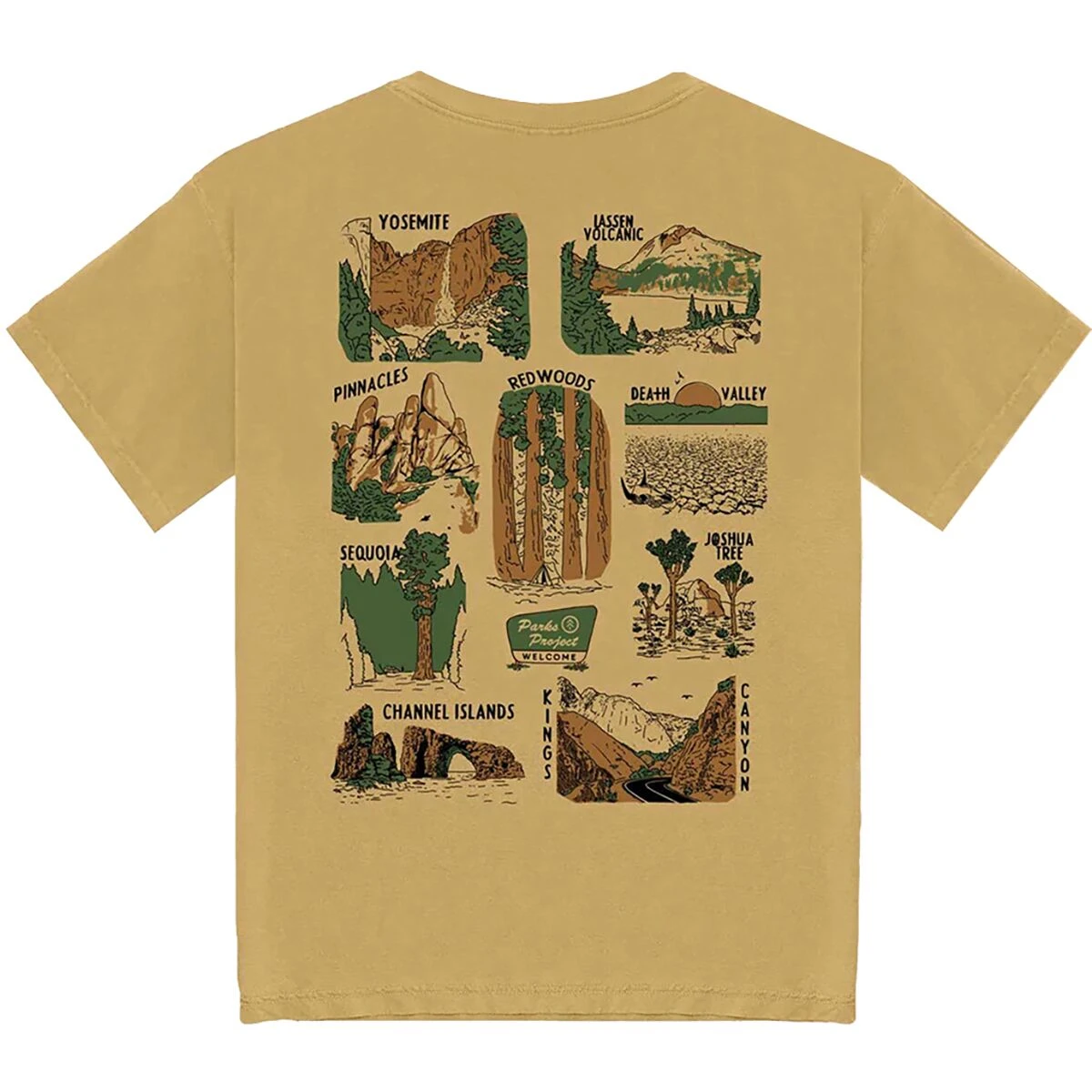 Welcome To California's National Parks T-Shirt - Image 2