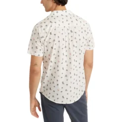 Marine Layer Island Cotton Plain Weave Shirt - Men's