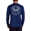 Salty Crew Blue Crabber Long-Sleeve Sunshirt - Men's