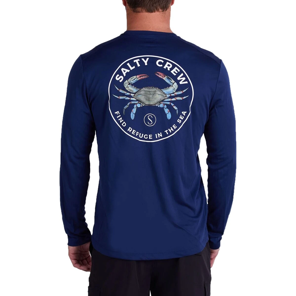 Salty Crew Blue Crabber Long-Sleeve Sunshirt - Men's