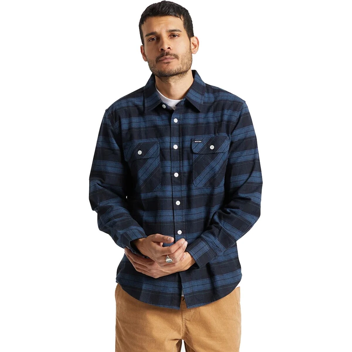 Brixton Bowery Stretch X Flannel Shirt - Men's - Image 7