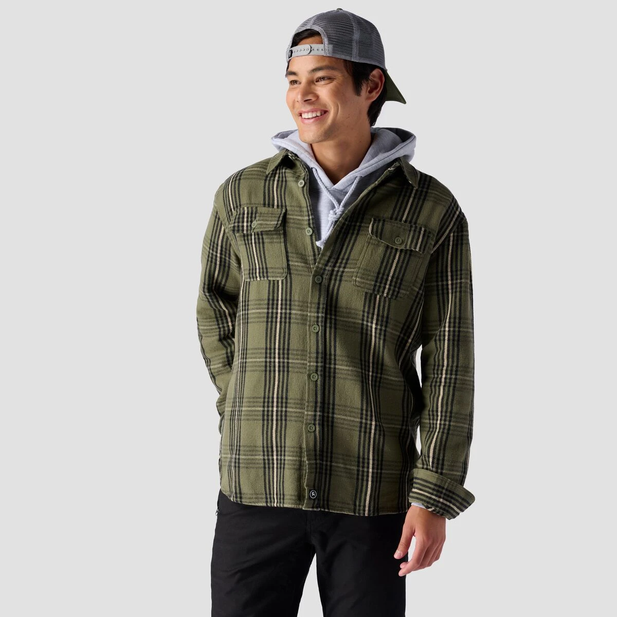 Flannel Button Down Shirt - Men's - Image 4