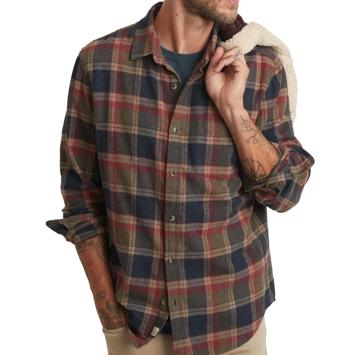 Marine Layer Classic Fit Long-Sleeve Balboa Button Down Shirt - Men's - Image 5