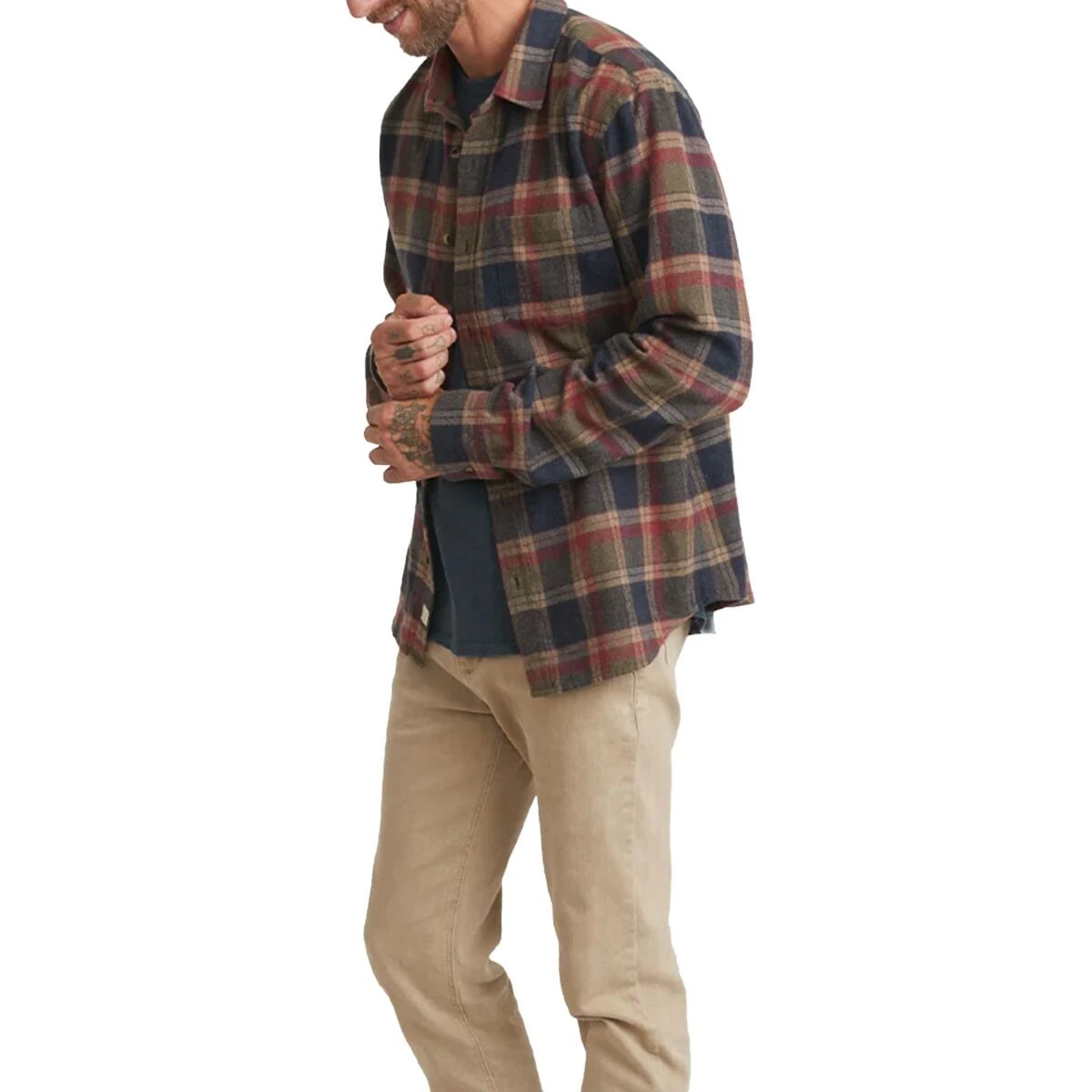 Marine Layer Classic Fit Long-Sleeve Balboa Button Down Shirt - Men's