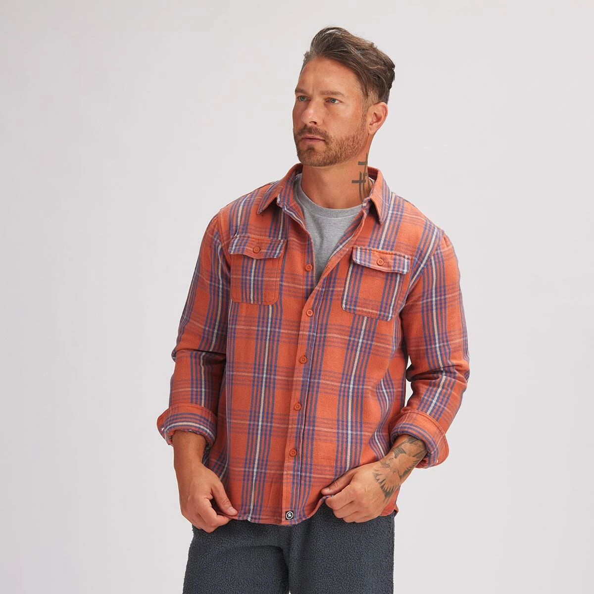 Flannel Button Down Shirt - Men's - Image 6