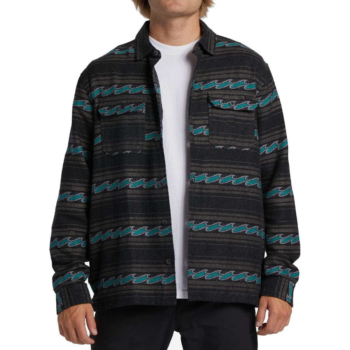 Billabong Offshore Jacquard Flannel Shirt - Men's - Image 2