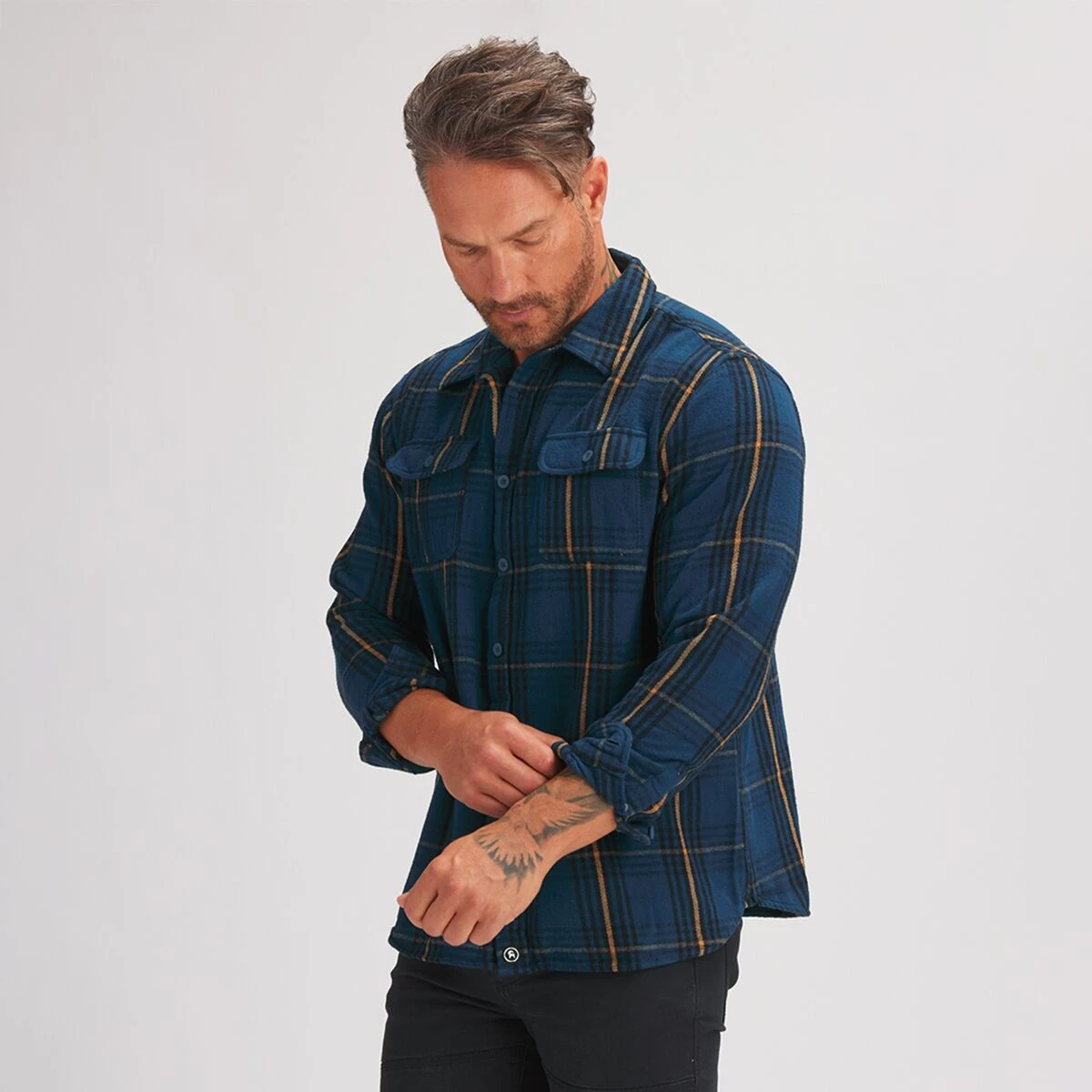 Flannel Button Down Shirt - Men's - Image 2