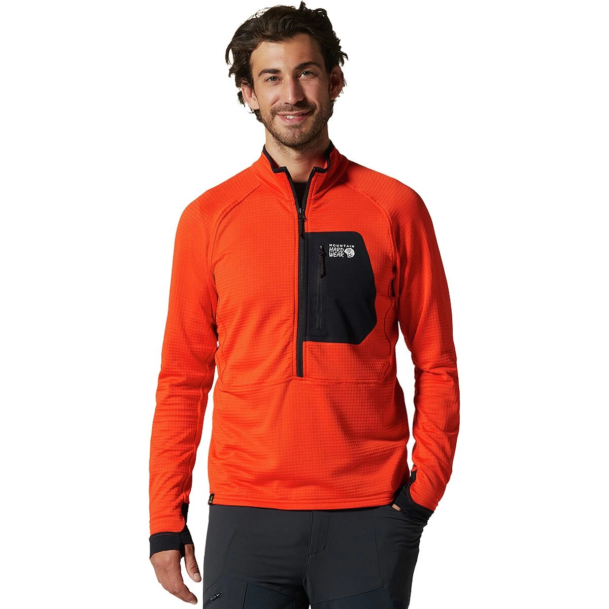 Mountain Hardwear Polartec Power Grid Half-Zip Jacket - Men's - Image 6