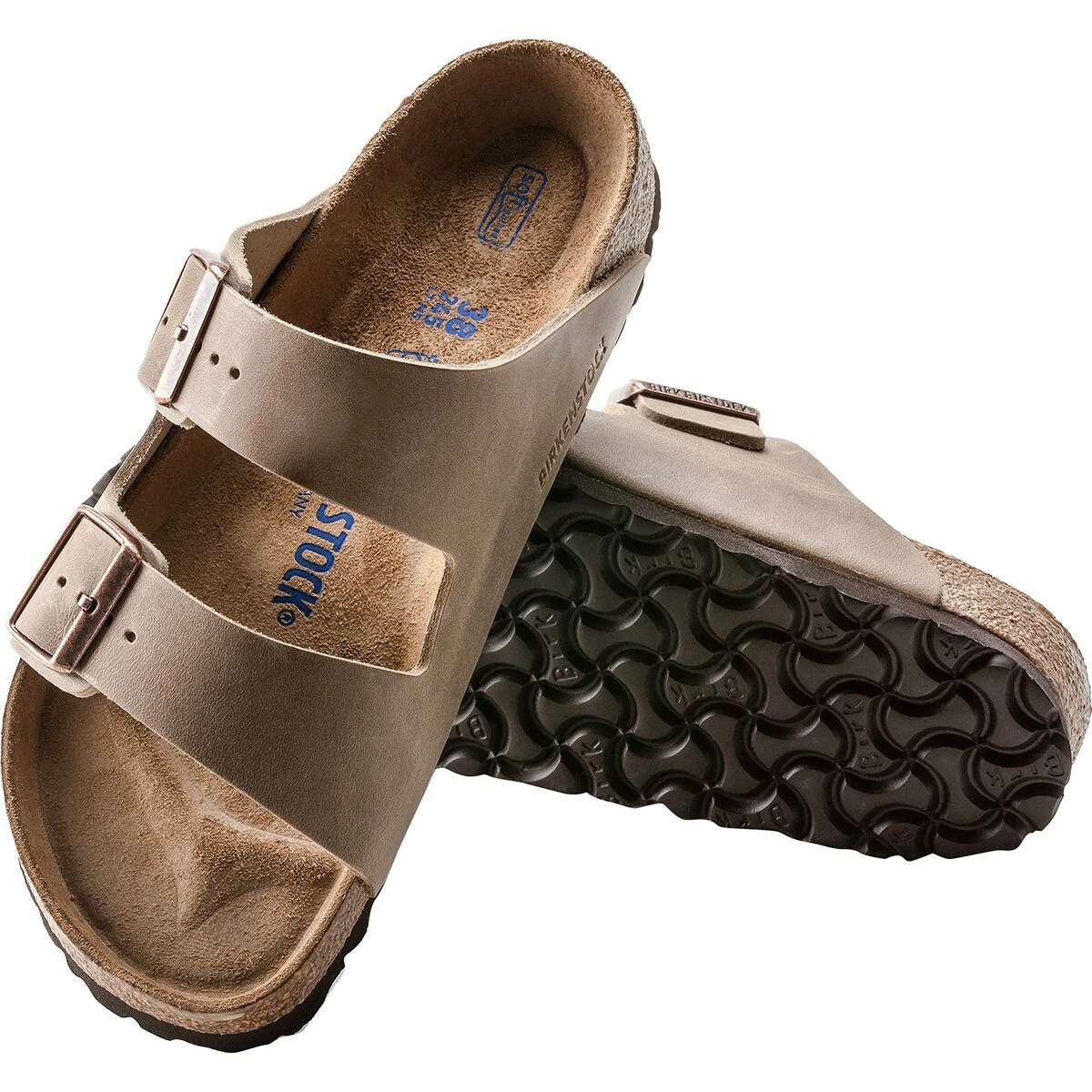 Birkenstock Arizona Soft Footbed Leather Sandal - Men's - Image 9